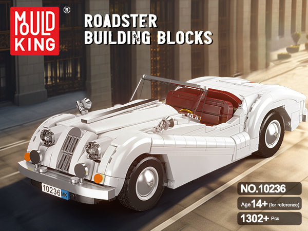 Mould King XK140 OTS Sports Car 10236