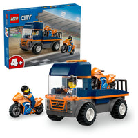 LEGO® City Motorcycle Transporter 60491