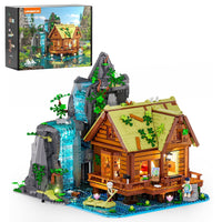 LUMIBRICKS - FUNWHOLE Waterfall Cabin L9083