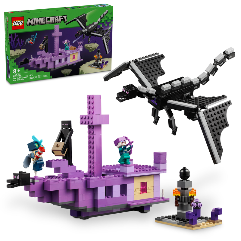 LEGO® Minecraft The Ender Dragon and End Ship 21264