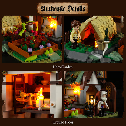 LUMIBRICKS - FUNWHOLE Medieval Apothecary Shop F9024