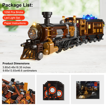 LUMIBRICKS - FUNWHOLE Steampunk Ore Train F9006