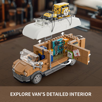 LUMIBRICKS - FUNWHOLE Carpentry Van F9030