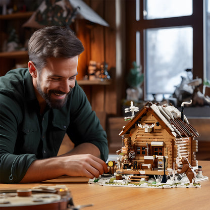 LUMIBRICKS - FUNWHOLE Hunting Cabin F9018