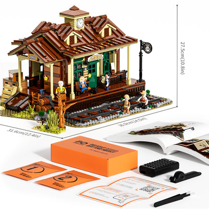 LUMIBRICKS - FUNWHOLE Western Train Station F9039