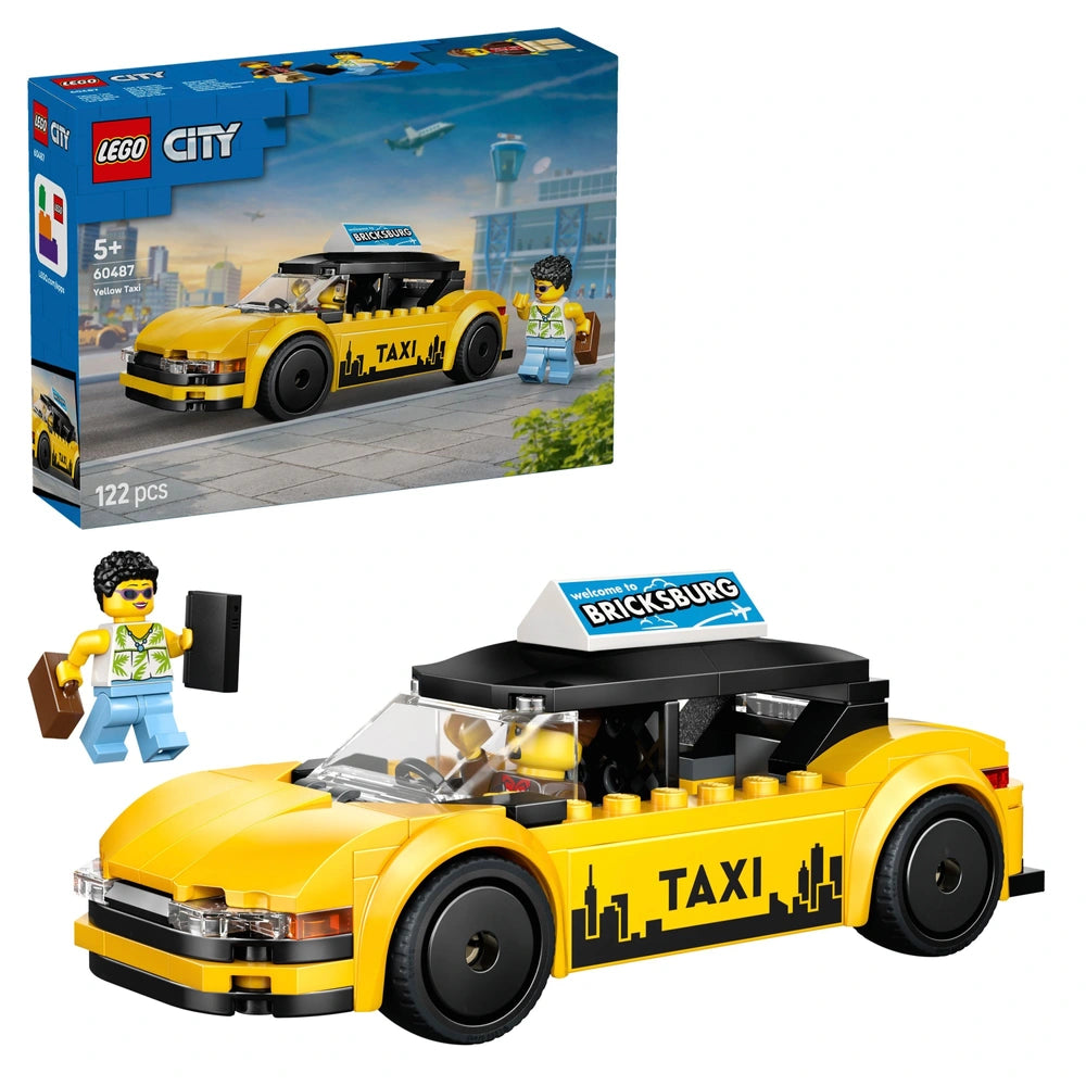LEGO® City Yellow Taxi 60487