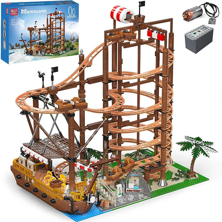 MouldKing Double Helix Pirate Rollercoaster 11013