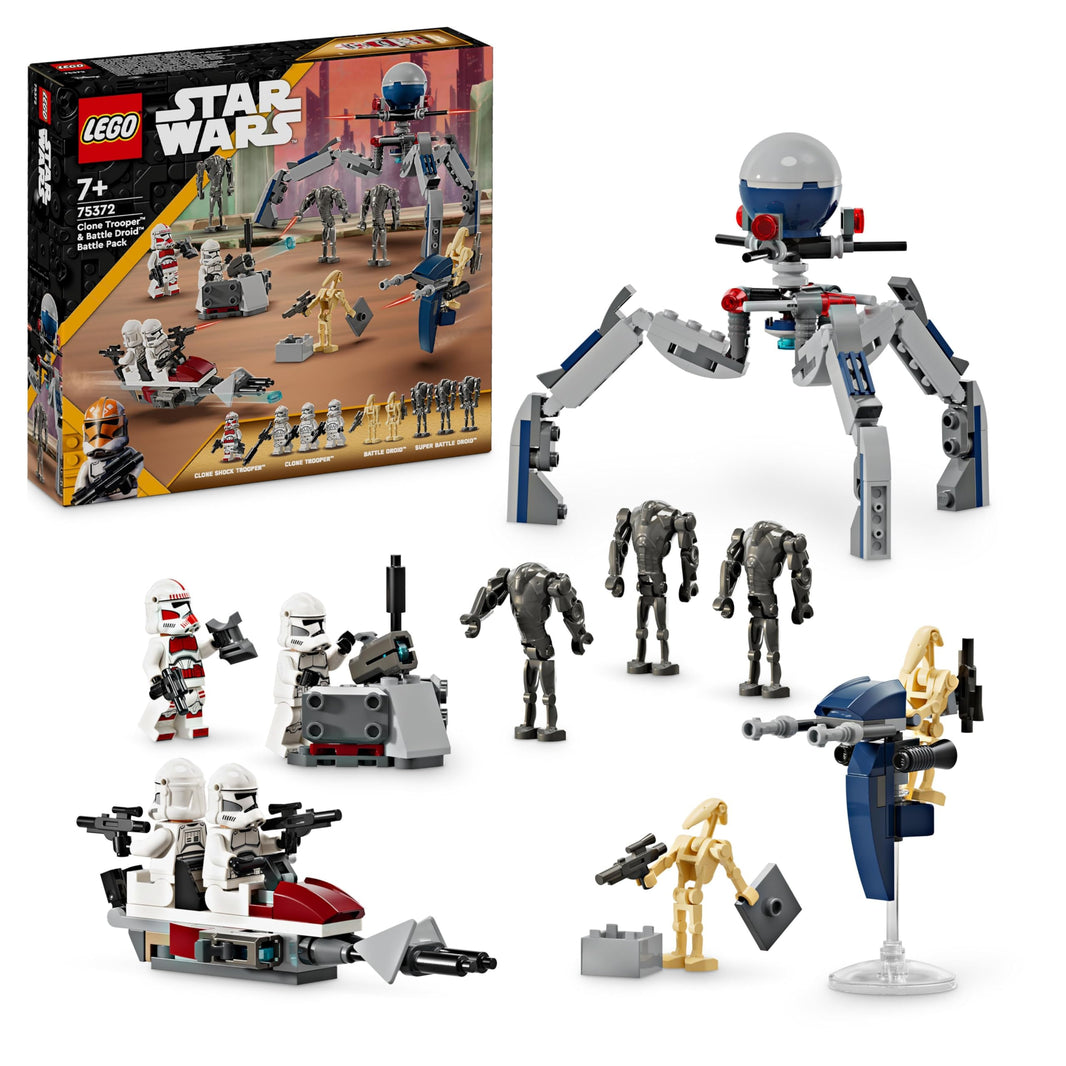 LEGO® Star Wars Clone Trooper & Battle Droid Battle Pack 75372