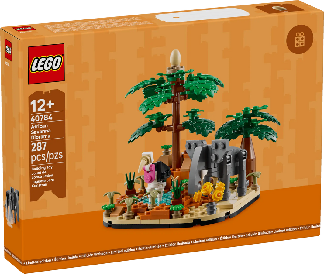 LEGO® Limited Edition African Savanna Diorama 40784