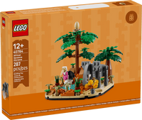 LEGO® Limited Edition African Savanna Diorama 40784