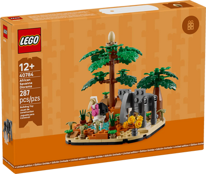 LEGO® Limited Edition African Savanna Diorama 40784