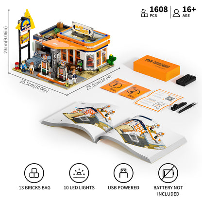 LUMIBRICKS - FUNWHOLE Gas Station F9065
