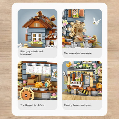 LOZ Windmill House Music Box 1239