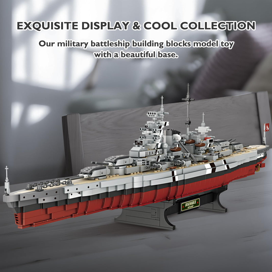 JMBricklayer Bismarck Class Battleship 60006