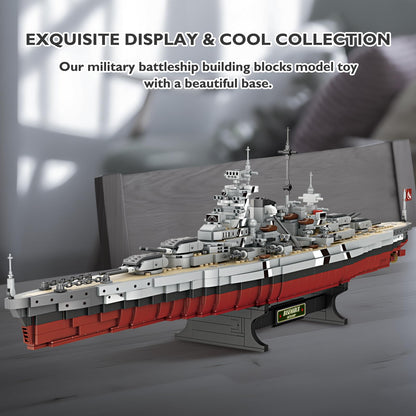 JMBricklayer Bismarck Class Battleship 60006
