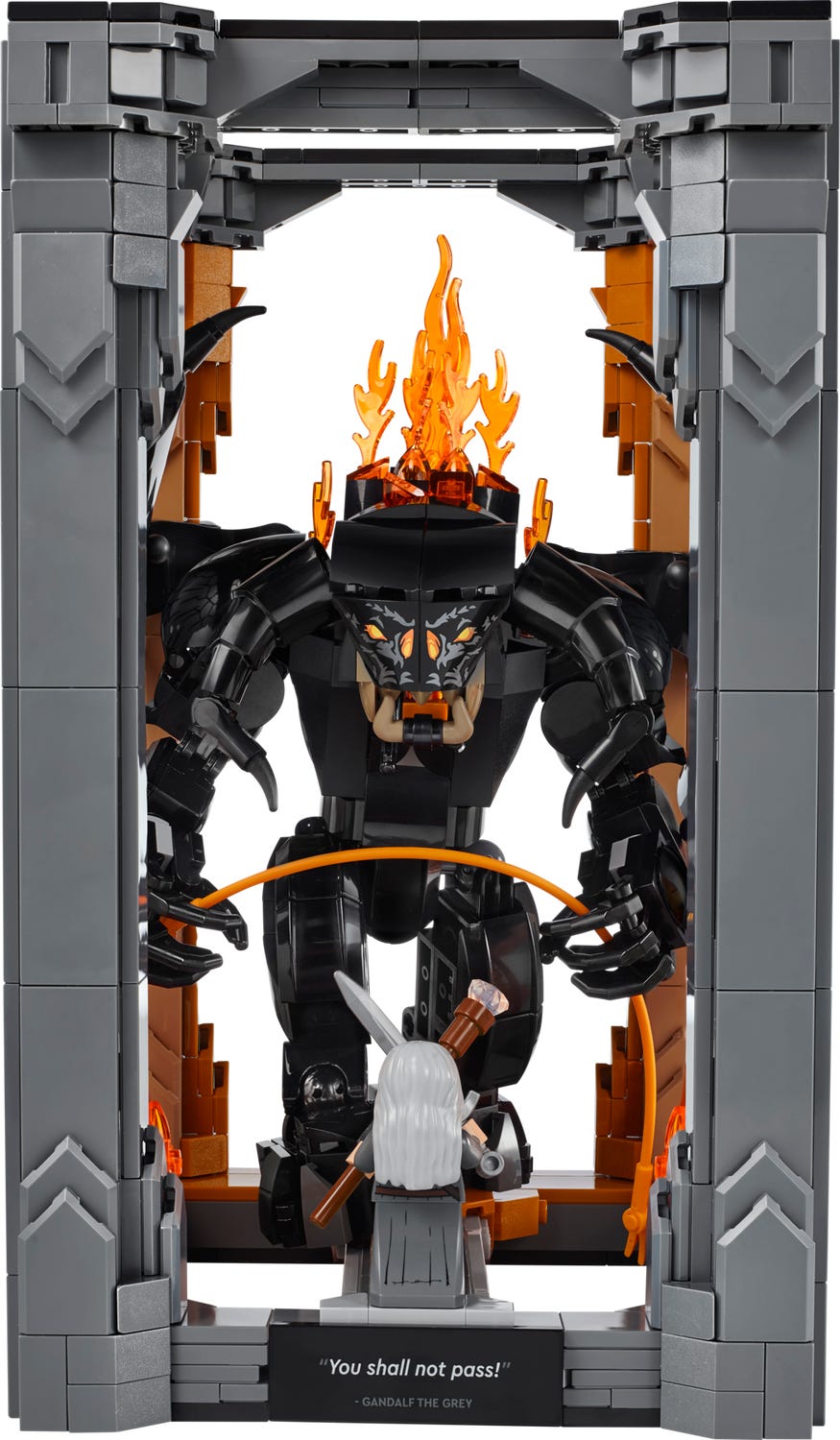 LEGO® Icons The Lord of the Rings: Balrog™ Book Nook 10367