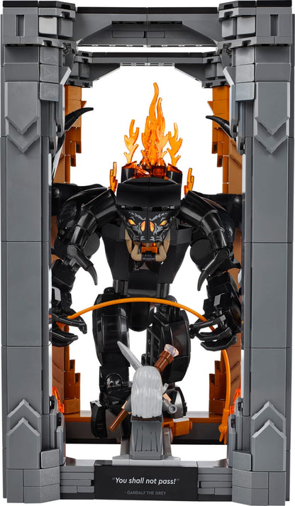 LEGO® Icons The Lord of the Rings: Balrog™ Book Nook 10367