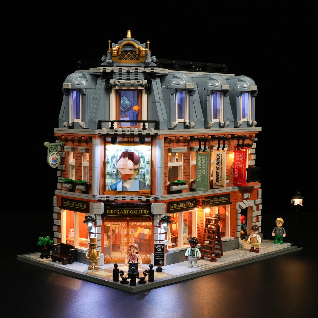 LUMIBRICKS - FUNWHOLE Modular Brick Art Gallery L9085