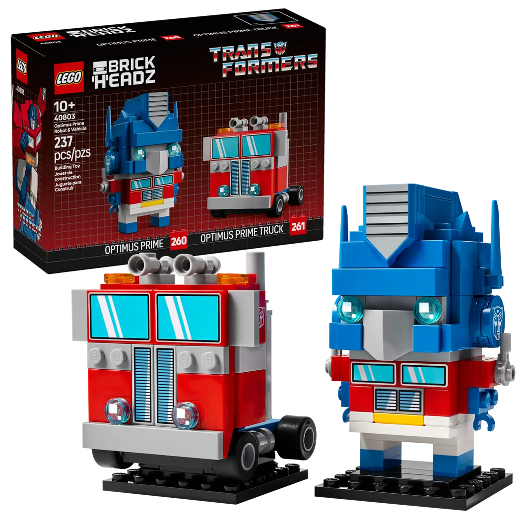 LEGO® BrickHeadz Transformers Optimus Prime Robot & Vehicle 40803