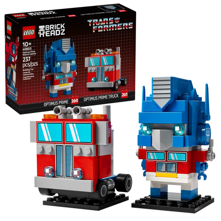 LEGO® BrickHeadz Transformers Optimus Prime Robot & Vehicle 40803
