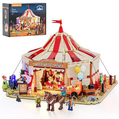 LUMIBRICKS - FUNWHOLE Western Travelling Circus L9079