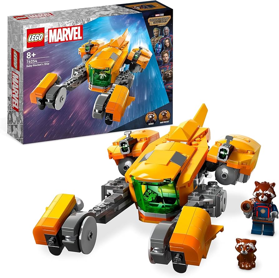 LEGO® Marvel Baby Rocket's Ship 76254