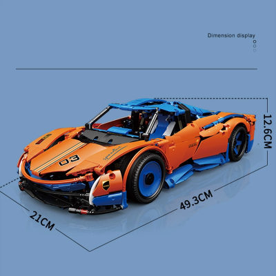 Mould King Speedtail Sports Car 13098