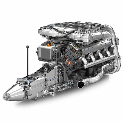 Mould King V8 Twin-Turbo Engine 10168