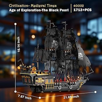 JMBricklayer The Black Pearl 40002