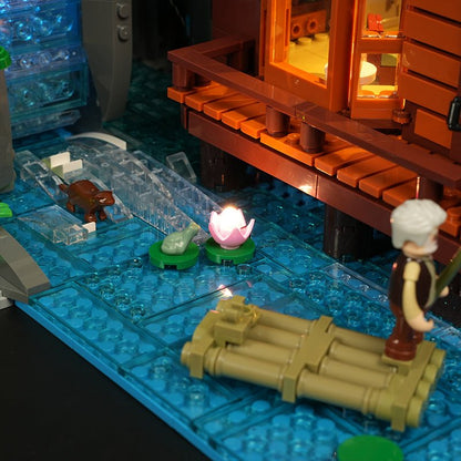 LUMIBRICKS - FUNWHOLE Waterfall Cabin L9083