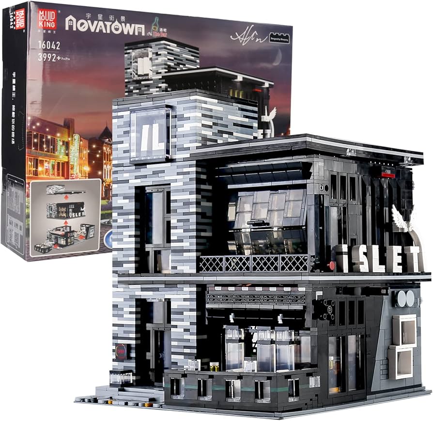 MouldKing The Bar Modular Building 16042