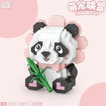LOZ Flower Panda 8803