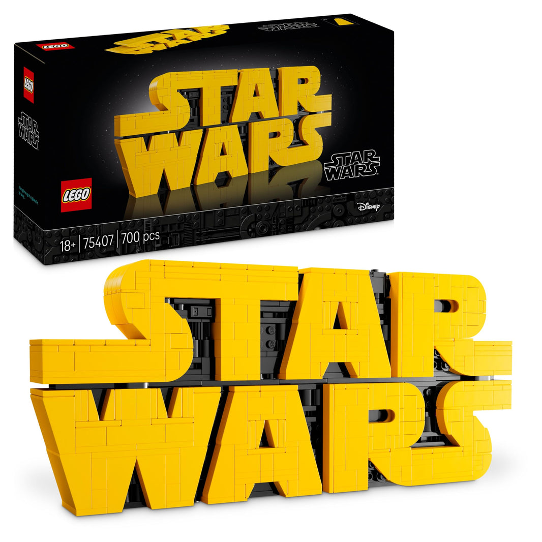 LEGO® Star Wars Brick-Built Star Wars Logo 75407