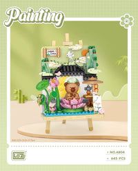 LOZ Lotus Garden Painting Easel 4804