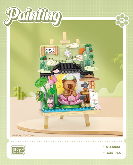 LOZ Lotus Garden Painting Easel 4804
