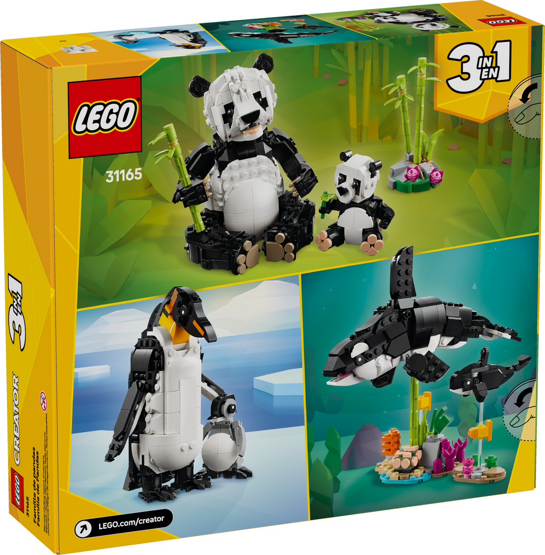 LEGO® Creator 3in1 Panda Family 31165
