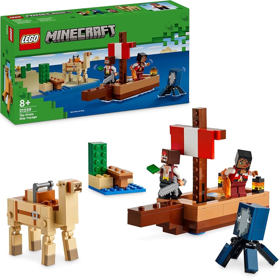 LEGO® Minecraft The Pirate Ship Voyage 21259