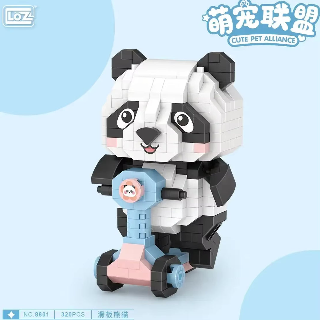 LOZ Scooter Panda 8801