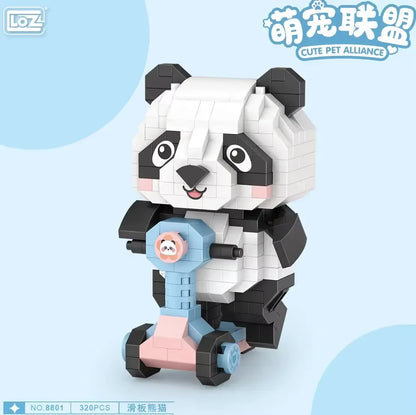 LOZ Scooter Panda 8801