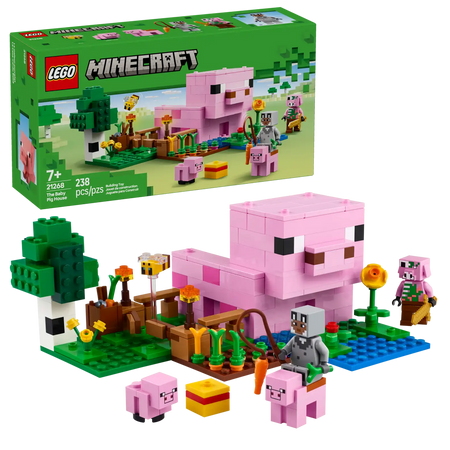LEGO® Minecraft The Baby Pig House 21268