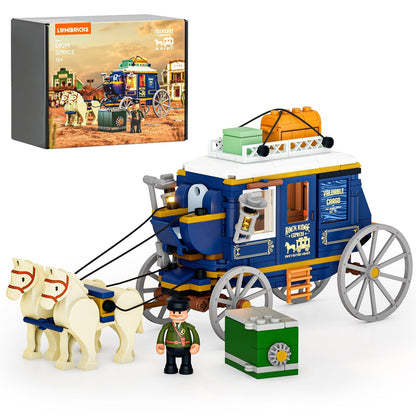 LUMIBRICKS - FUNWHOLE Western Treasure Stagecoach L9099