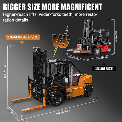 Mould King Heavy Duty Forklift 17044
