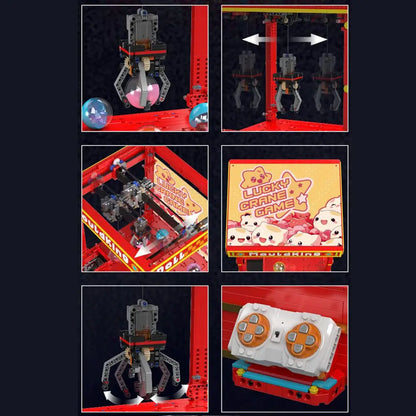 Mould King Motorized Claw Machine 10189