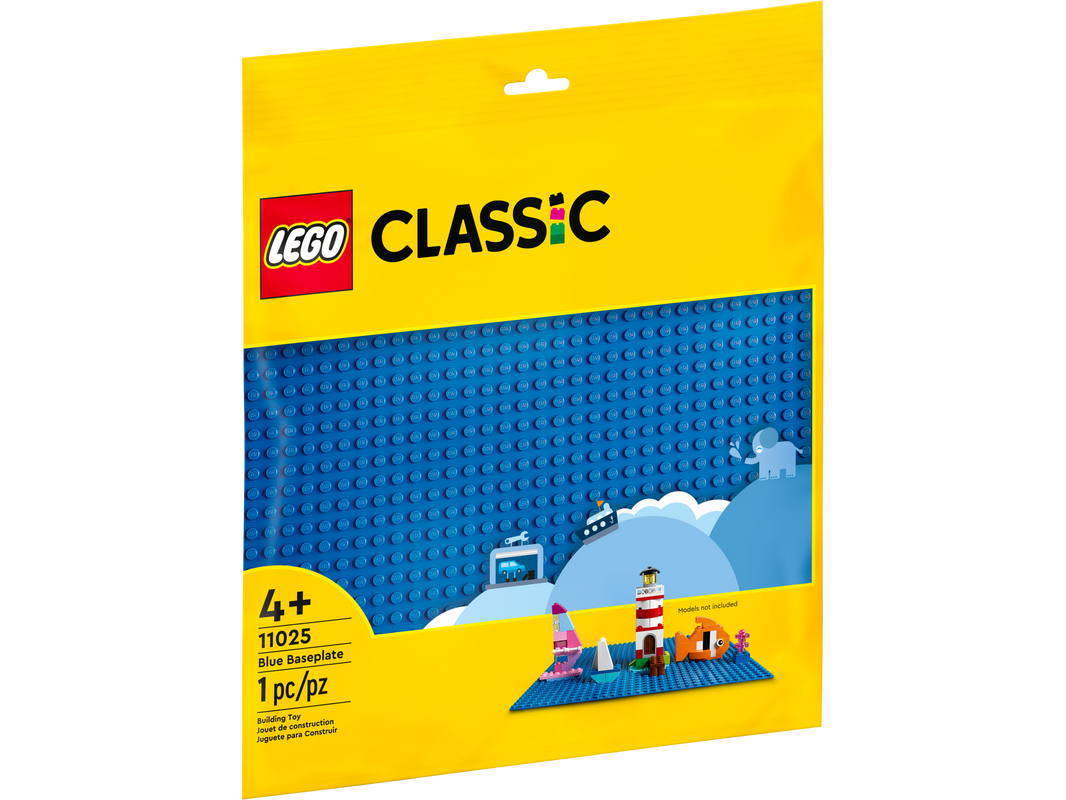 LEGO® Classic Blue Baseplate 11025