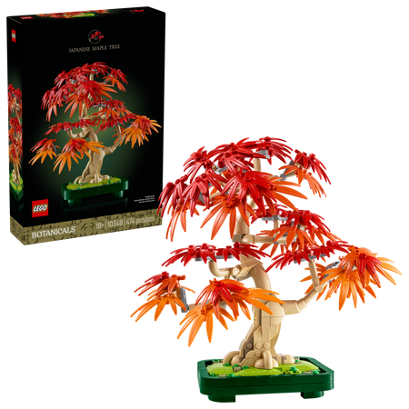LEGO® Botanicals Japanese Red Maple Bonsai Tree 10348