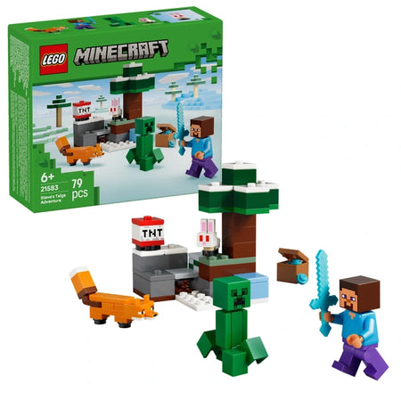 LEGO® Minecraft Steve's Taiga Adventure 21583