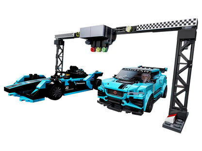 LEGO® Speed Champions Jaguar Racing Car & Jaguar I-PACE 76898