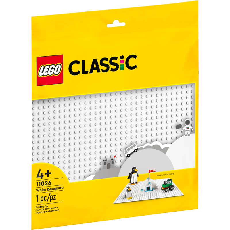 LEGO® Classic White Baseplate 11026