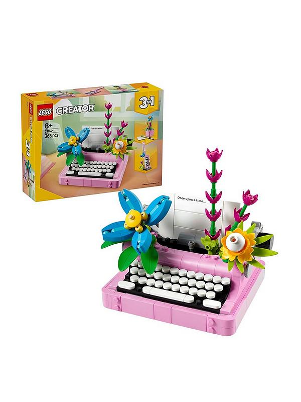LEGO® Creator 3in1 Typewriter with Flowers 31169