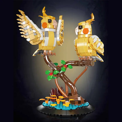 MouldKing Black Capped Lory Birds 10150